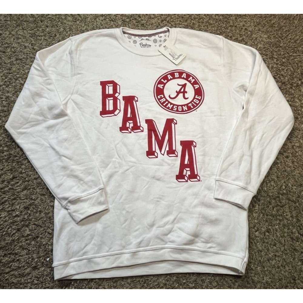 NEW Pressbox Alabama Crimson Tide NCAA Sundown Crewneck Sweater (2XL)